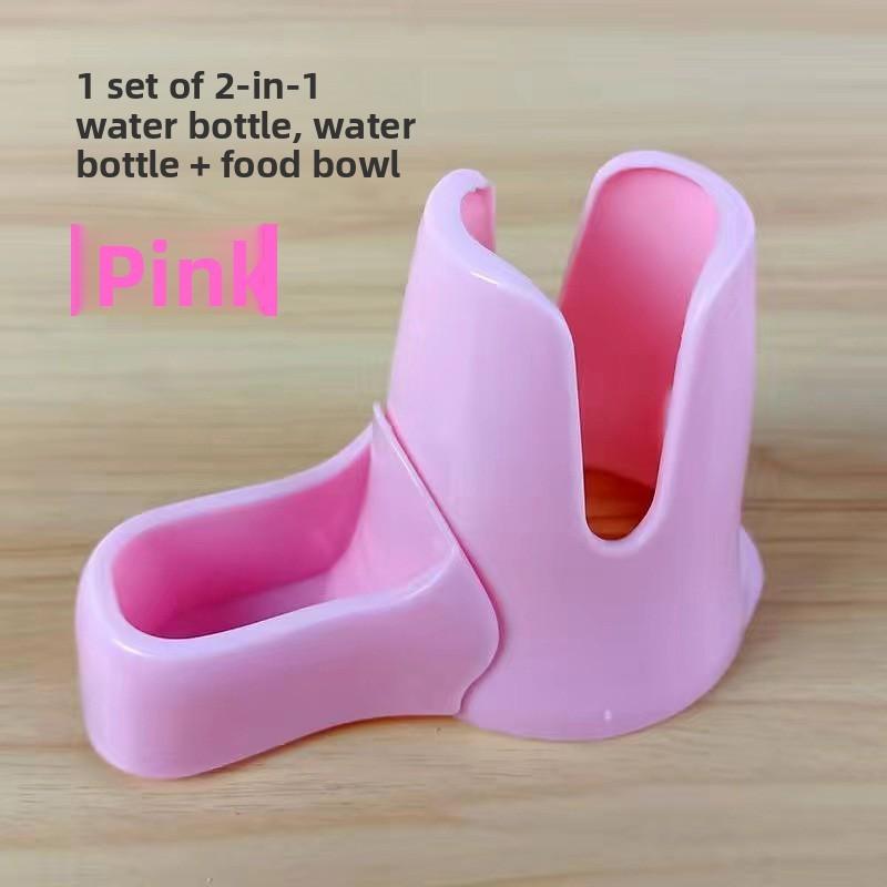 Hamster Water Bottle With Steel Ball Valve Leakproof Drinking Dispenser For Small Pets
