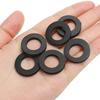 PATIKIL M15 Rubber Flat Washers, 80-Pack, 15mm Inner Diameter, 23mm Outer Diameter, 2.5mm Thick, Sealing Spacer Gasket Ring for Faucet Pipes, Water Ho