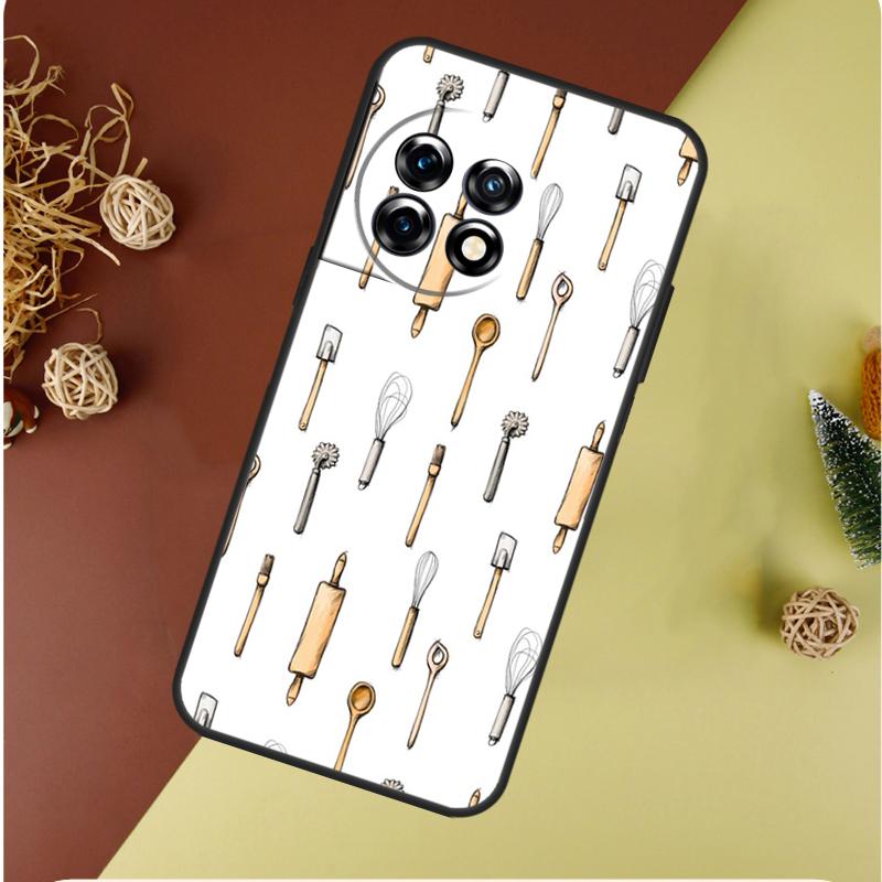 Baking Cook Chef For OnePlus Nord 4 CE 3 2 Lite N20 N30 9 10 Pro 8T 9RT 10T 10R 13R 12R 11 12 13 Phone Case