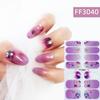 Three-dimensional Waterproof No-bake Nail Polish Film Full Sticker Spring and Summer Nail Film Paper Nail Film Paper