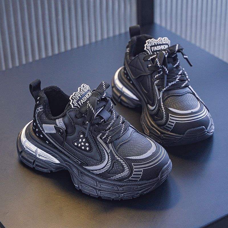 Mädchen Sportschuhe 2025 Herbst und Winter neue Kinder Papa Schuhe Student weichsohlige Freizeitschuhe mittlere und ältere Kinder Laufschuhe