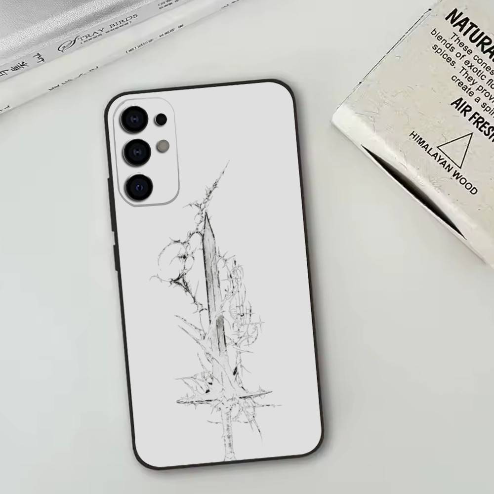 The Sword Creative Pattern   Phone Case For Samsung S25,S24,S21,S22,S23,S30,Ultra,S20,Plus,Fe,Lite,Note,10,Black Cover