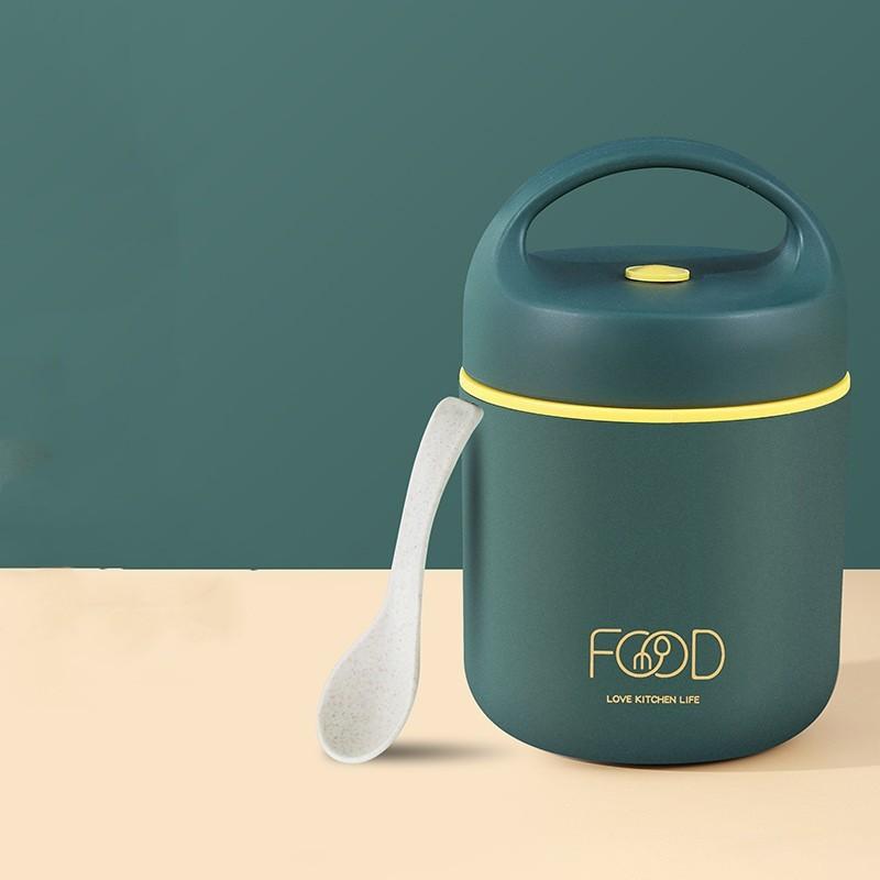 Small Exquisite Thermal Insulation Lunch Box Small Portable Soup Box Soup Cup Porridge Cup