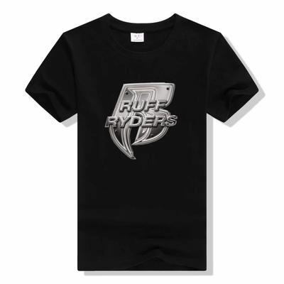 Ruff Ryders Logo T-Shirt Vintage Hip Hop New York Rap Band T-Shirt Sommer Mode Druck T-Shirts Kurzarm Baumwoll-T-Shirts