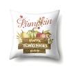 Thanksgiving Pillowcase Blessing Maple Leaf Pumpkin Sofa Cushion Cover Office Home Living Room Pillowcase