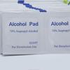Box of 100 Portable Alcohol Prep Pads with 70% Isopropyl Alcohol for Antiseptic Sterilization