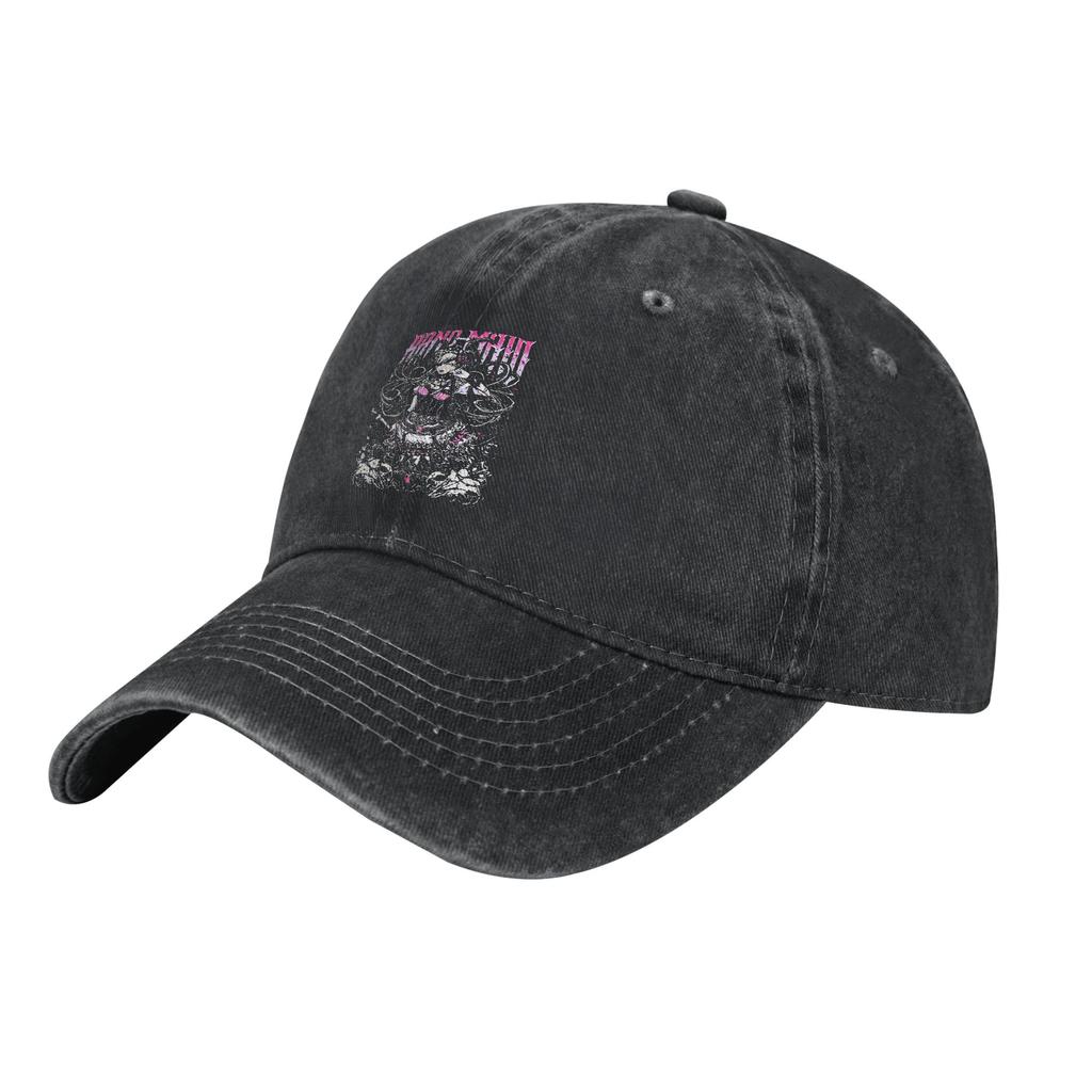 Band Maid Rock Music Baseball Cap Vintage Distressed Denim Washed Sun Cap Unisex Outdoor Summer Adjustable Fit Hats Cap