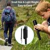 Detector de Metales Portátil Impermeable Dispositivo de Mano para Detección Rápida de Oro Plata Cobre Hierro Aventura al Aire Libre