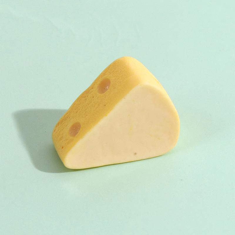 10 Stück/Los Miniatur Essen 1/6 Mini Käsekuchen Puppenhaus