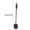 3.5mm Detachable Gaming Microphone Boom for Rig400 Headsets Clearly Voice Pickup Mic Boom Foam Filter Gaming Mic