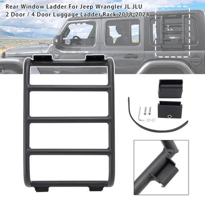 Zadný rebrík na okno pre Jeep Wrangler JL JLU Nosič rebríka na batožinu 2018-2024