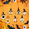 8pcs Eyeball Gnome Pumpkin Ghost Ornaments Spooky Halloween Pendant Halloween Gifts