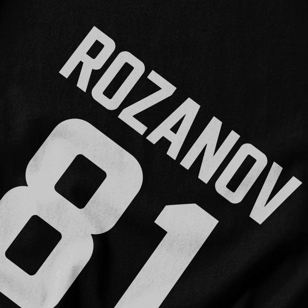 Men T Shirt Rozanov Jersey Number 81 Heated Rivalry Gifts Y2K Graphic Customized Unisex Clothes T Shirts