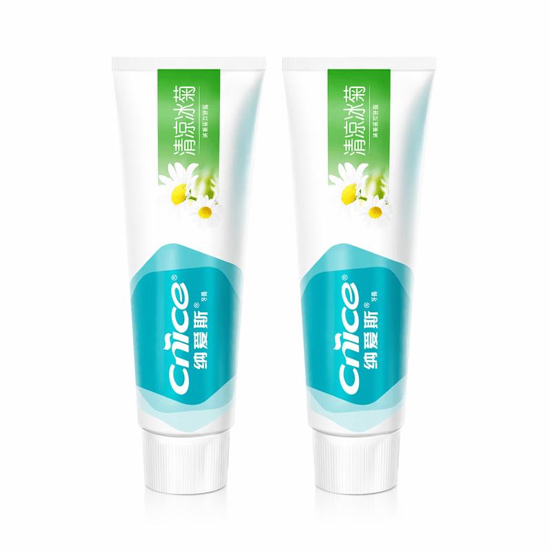 NICE Cool Iced Chrysanthemum Toothpaste 200g Twin Pack