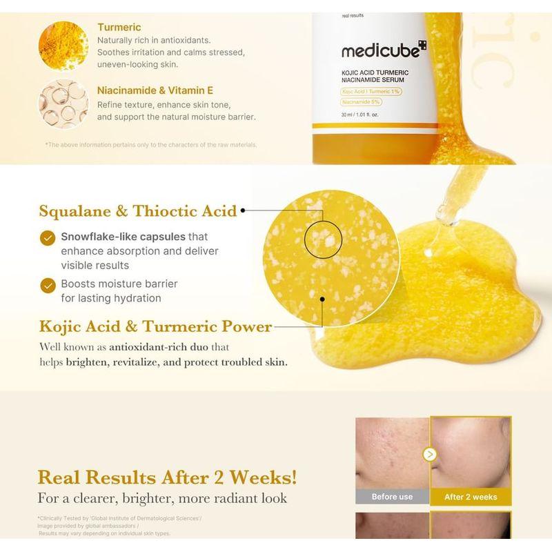 medicube - Kojic Acid Turmeric Niacinamide Serum
