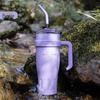 Large Capacity Stainless Steel Insulated Tumbler with Straw