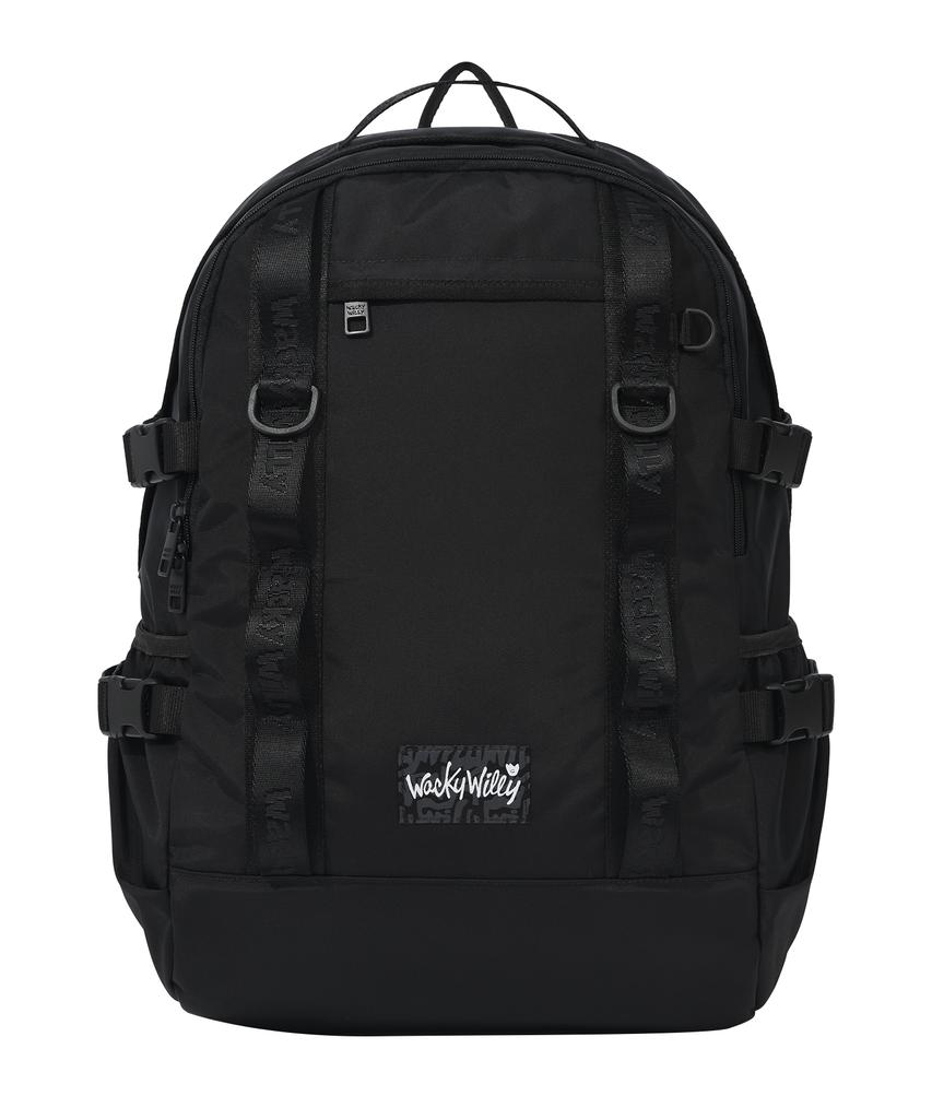 Wacky Willy [24Fw] Cordura Webbing Backpack Black