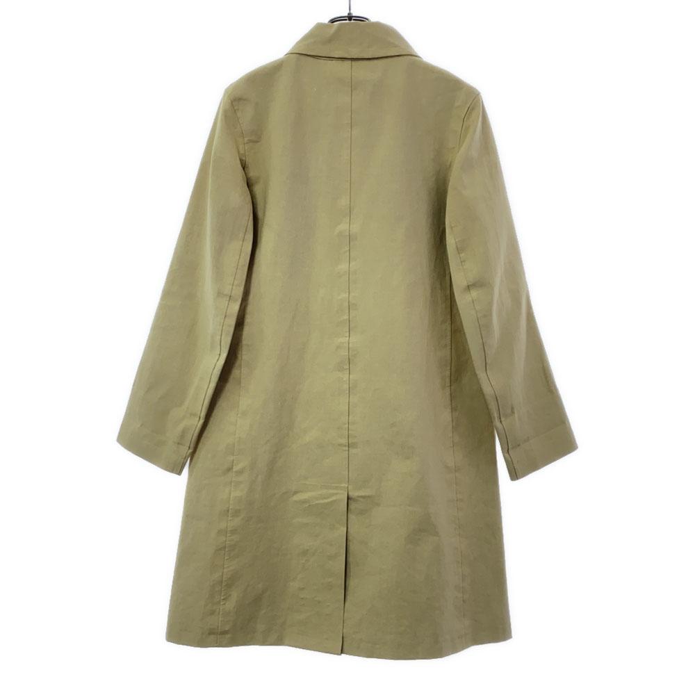 Mackintosh Made in Scotland Rubberized Stainless collar coat 32 beige Women Used