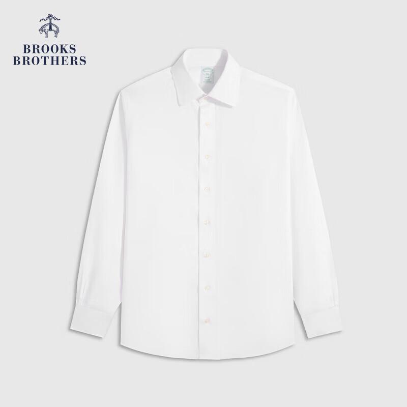 Brooks Brothers Men s Easy-Care Jacquard Stripe Cotton Shirt S (15/H/2)