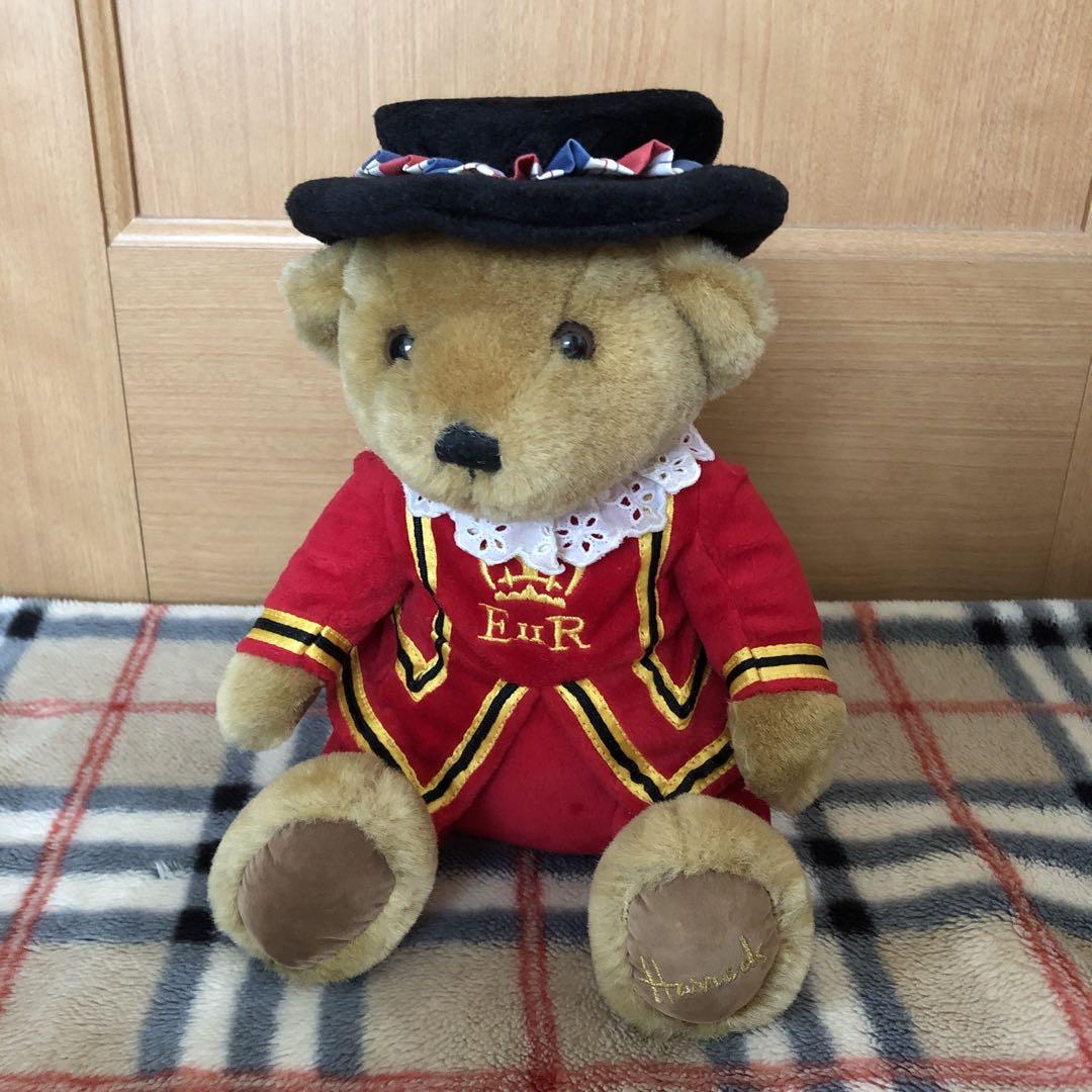 

[USED] Harrods King s Guard Teddy Bear Plush Toy