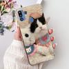 For Samsung M21 2021 Case Clear Fashion Cute Cat Cool Luxury Painted Soft Funda For Samsung Galaxy M21 2021 Back Cover SM-M215G