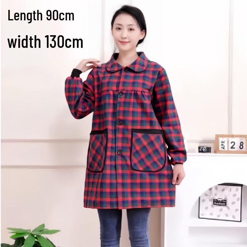 Qianxing Waterproof Kitchen Apron with Velvet Lining