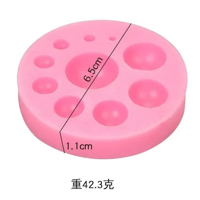 Semi-Round Pearl Cake Mold, Semi-Round Ball Chocolate Cake Mold, Epoxy Mold, Baking Tools, Cake Decoration