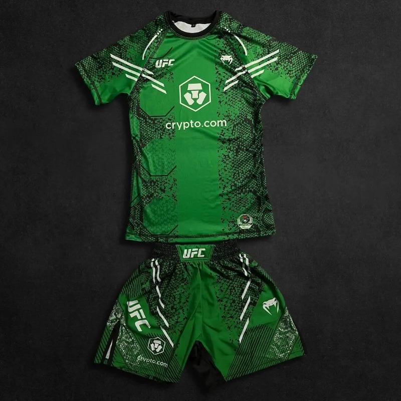UFC Neue Achteckige Käfigkampf Nacht Herren und Kinder MMA Locker Atmungsaktiv Schnelltrocknend Boxen Training Sport Set