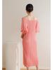 2026 Summer Miyake High-End Pleated Loose Pastoral Dress