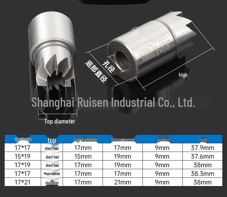 Diesel Injector Seat & Valve Cleaning Reamer Set: 6, 7, 11, 17 Pieces