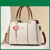 Borsa a Mano Elegante di Grande Capacità per Donna con Materiale PU di Alta Qualità e Dettaglio a Catena