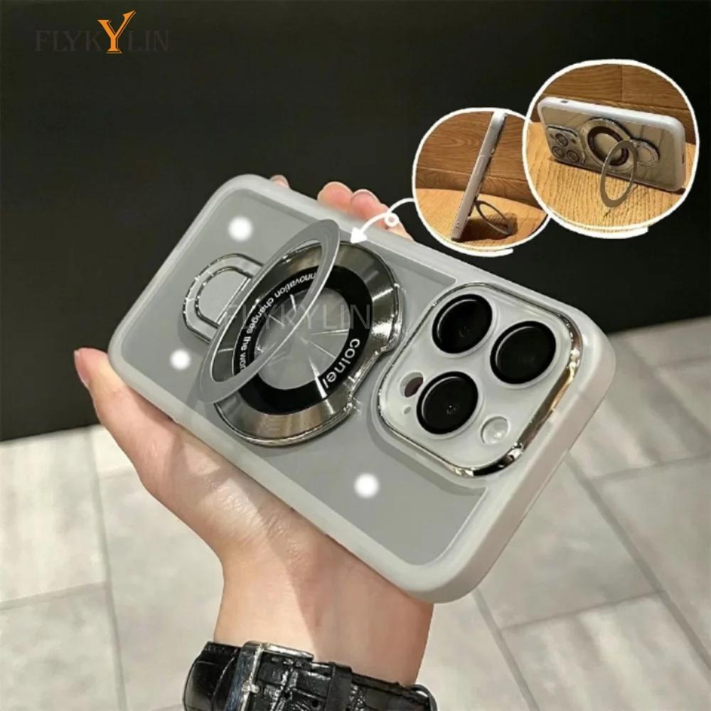 Ständer Halter Silikon Handyhülle Für Honor 200 Pro X6B X8B X6A X7A X7C X8A X9A X9C Magic 5 6 Lite Klar Transparent Hülle