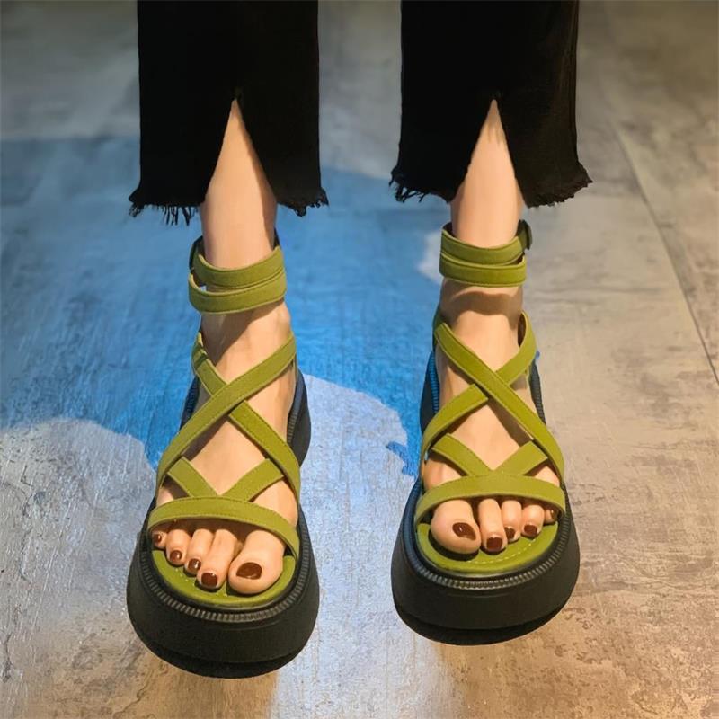 2024 Women's Summer Fashion Niche Design Open Toe Platform Sandals