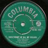 7inch Record RUBY MURRAY, NORRIE PARAMOR & HIS O - My Little Corner Of The World 45DB4497 Columbia 1960 UK Pop Used