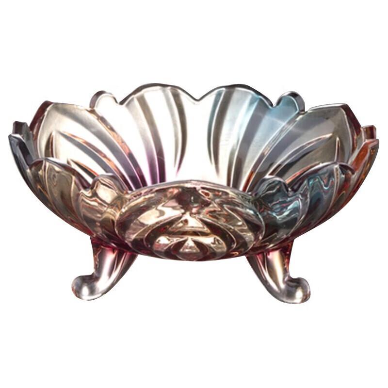 Huihuang European Style Iridescent Glass Fruit Plate