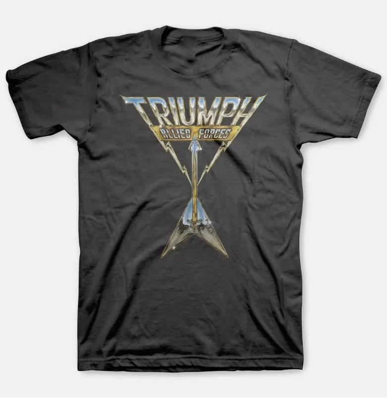 Triumph Allied Forces Classic Adult T-Shirt band XL