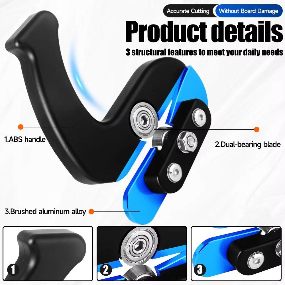 Ultra Smooth Edge Trimming Tool Double Edge Straight Edge Scraping Tool  Plasterboard Edge