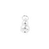 Sterling Silver Gourd Pendant Charm for DIY Jewelry or Crystal Bracelet/Necklace Accessories