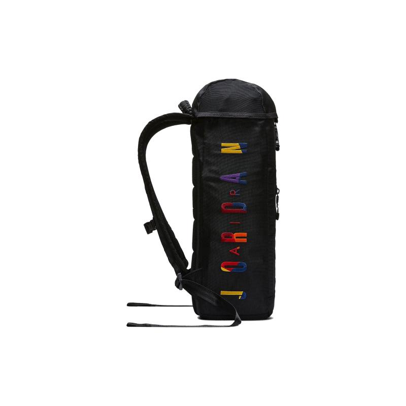 Jordan Polyester Basketball Bag, Laptop Bag, Backpack Regular Unisex Black Jordan 9A0254-K5T