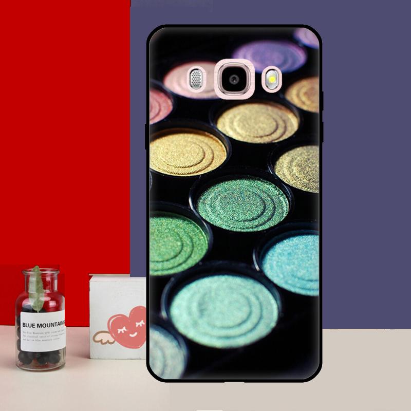 Makeup Eyeshadow Palette Case For Samsung Galaxy J3 J5 J7 2017 J1 A3 A5 2016 J4 J6 Plus A6 A8 A7 A9 J8 2018 Cover