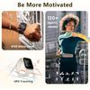 Smart Watch for Android & iPhone [46mm], Answer/Make Call, Sleep & Stress Tracking, 120+ Sports Modes, GPS Activity Tracker, Water Resistant