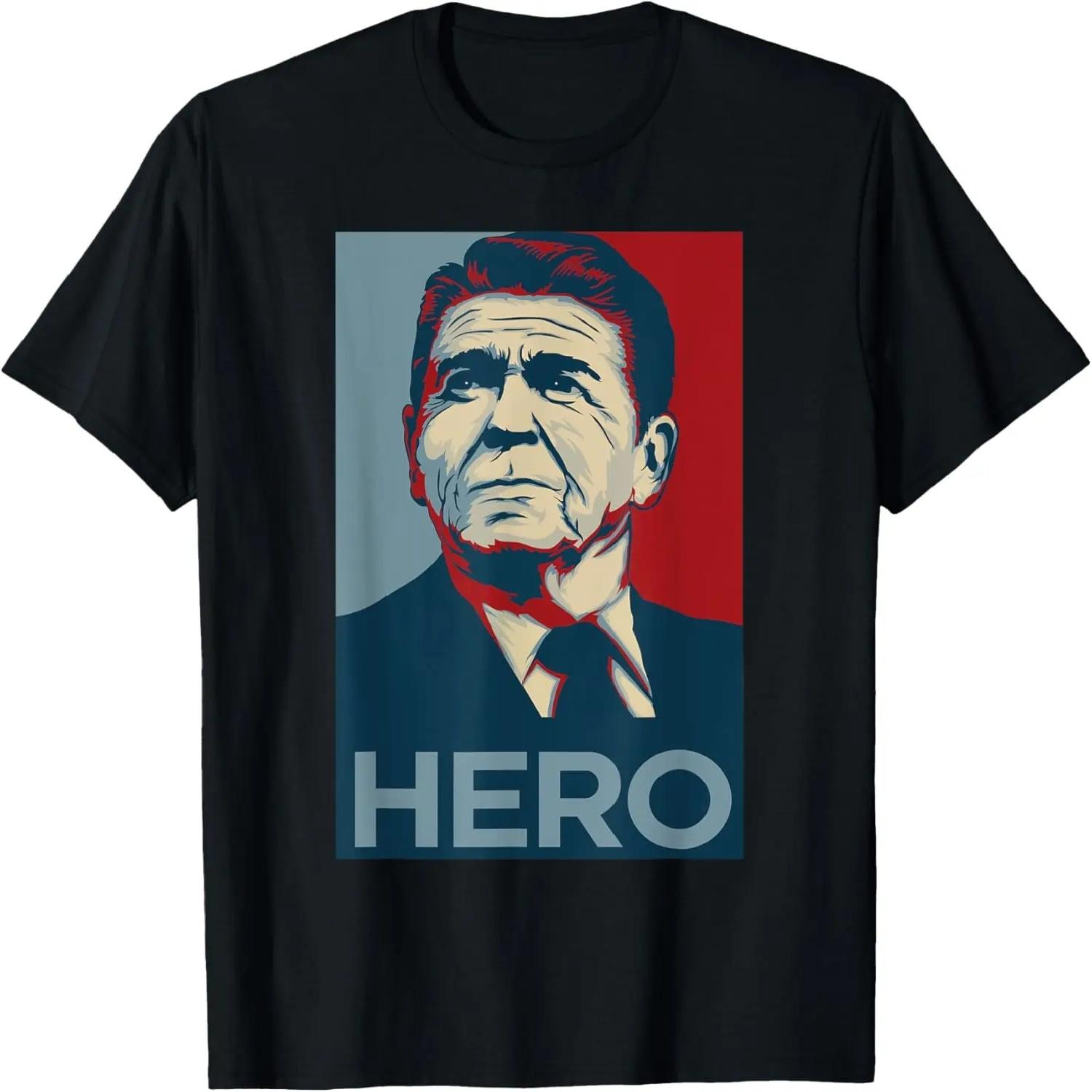 Ronald Reagan, President T-shirt _ USA, America Tee T-Shirt,100% cotton XXXXXL разноцветный