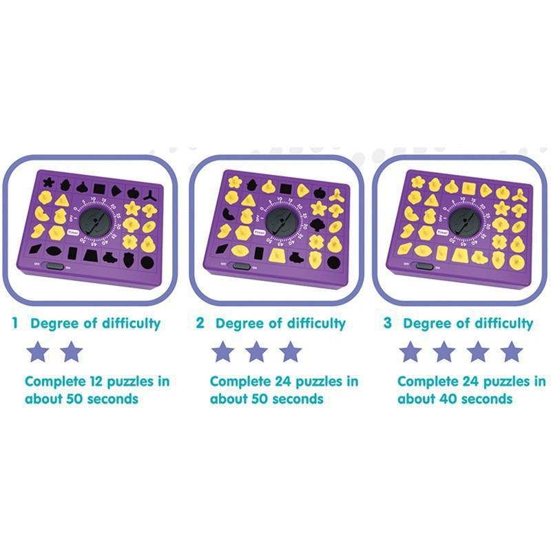 Magnetic Strategy Puzzle Game For Kids With Timed Matching Challenge And Cognitive Development Training