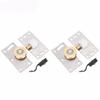 2pcs Smooth Sliding Door Roller Stainless Steel Wardrobe Door Roller Sliding Door Wheel  Bypass Door