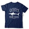 Jaws T Shirt Quint's Shark Fishing Unisex Retro Movie Amity 1975 Film Horror