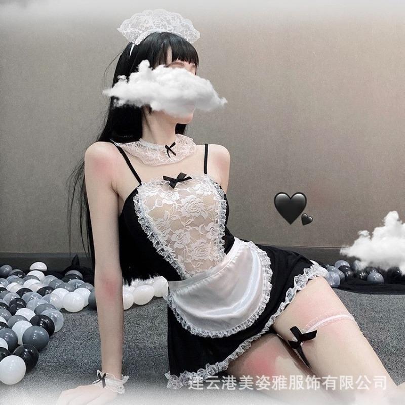 Sex Dessous Uniform Verführung Dienstmädchen Cosplay Sexy Sex Dessous Uniform Reine Lust Dienstmädchenkostüm Leidenschaft