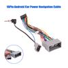 Android Car Power Navigation Cable 16Pin Modified Line Adapter For Honda Fit City Crv/Hrv Jazz Harness Line Accessories