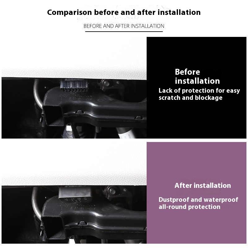 For BYD Song Plus DMI Seal U Sealion 6 Car OBD Interface Protector Cover Dust Water Interior Modification Car accessories