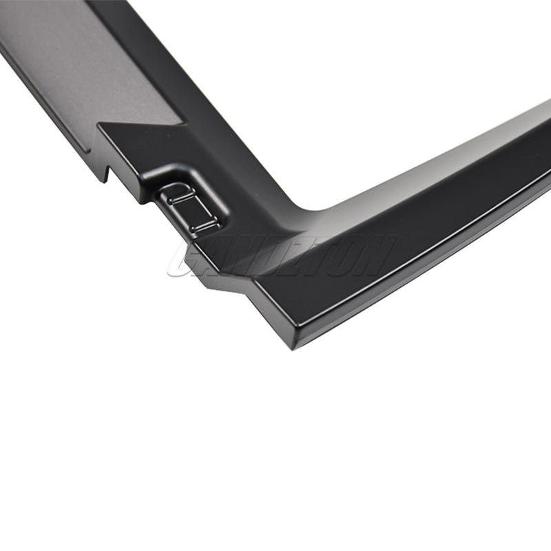 Für BMW X5 E70 X6 E71 2006-2014 Neue vordere Mittelkonsolen-Panelabdeckung Zierblende schwarz 51166956756 Autozubehör