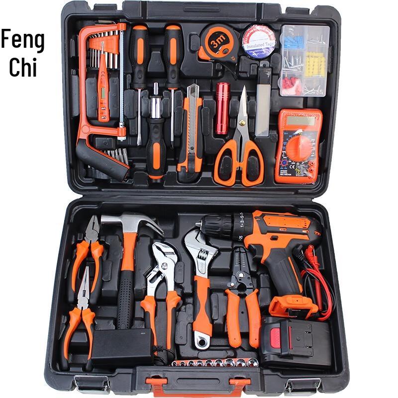 Fengchi Cordless Drill and Hardware Tool Set